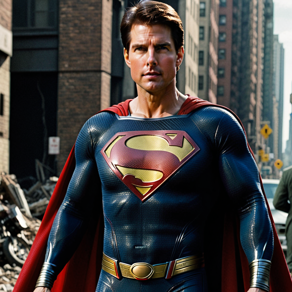 Tom Cruise as Superman